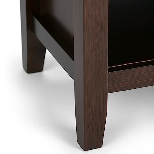 Artisan 24" Bedside Nightstands in Russet Brown