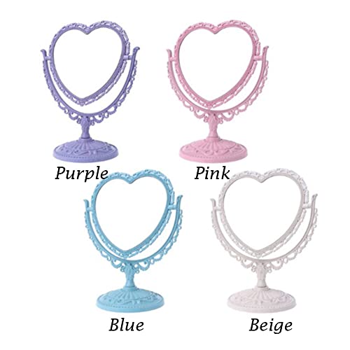 Heart Shaped Cosmetic Mirror
