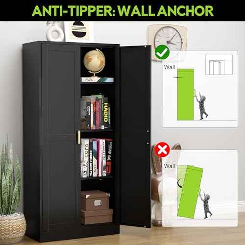 Metal Kitchen Pantry Cabinet