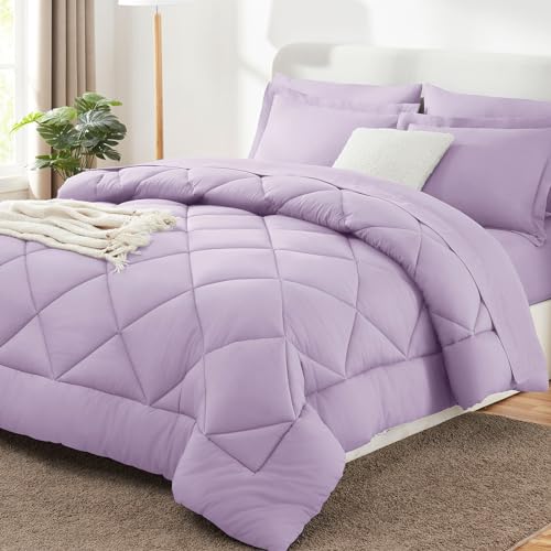 Full Size Comforter Sets Light Purple