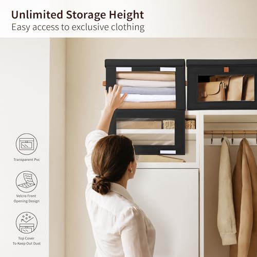 Collapsible Storage Bins (4 Count)