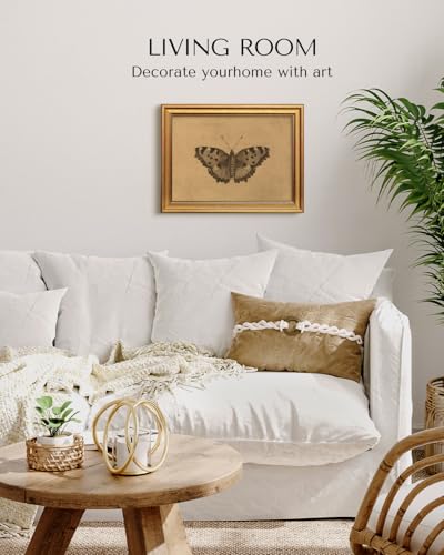 Vintage Gold Framed Wall Art