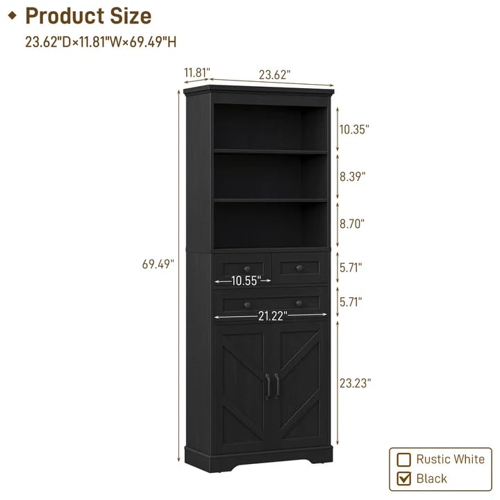 Farmhouse Bathroom Cabinet