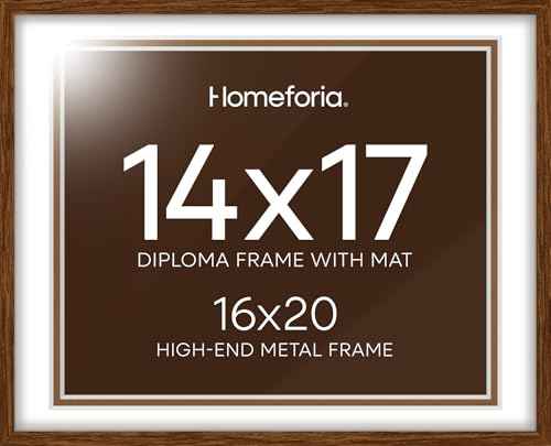 16x20 Brown Oak Diploma Frame (3 Count)