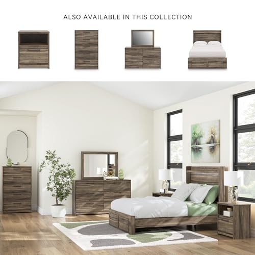 Full Size Storage Bed with Drawers
