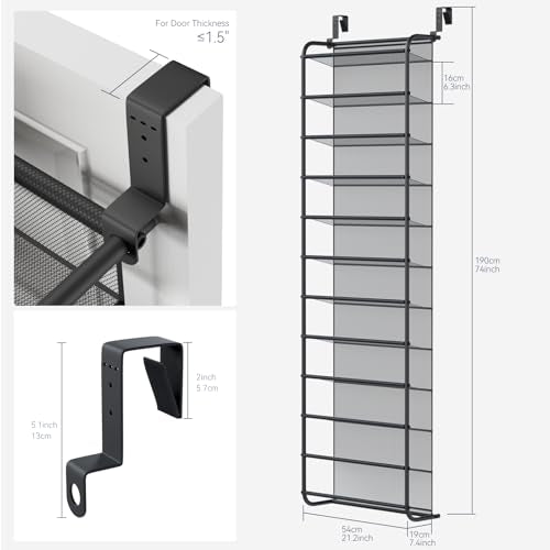 36 Pair Over The Door Shoe Organizer
