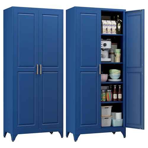 75" Kitchen Pantry Cabinet