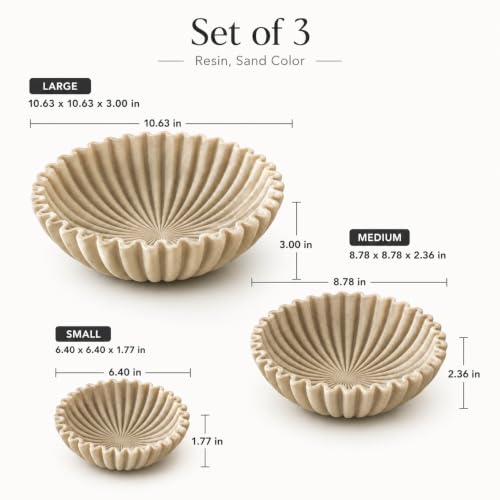 Decorative Bowl Set of 3