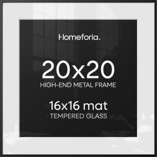 20x20 Black Picture Frame