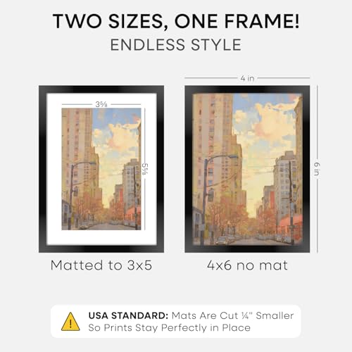 5x7 Black Picture Frame
