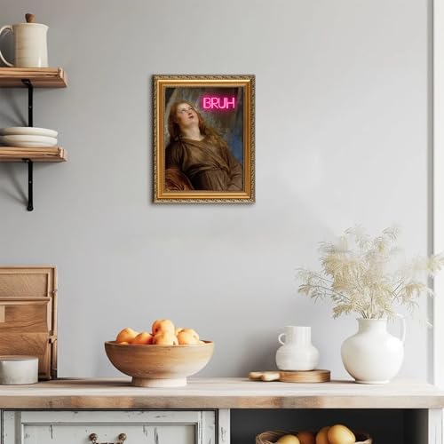 Vintage Gold Framed Wall Art for Home Decor
