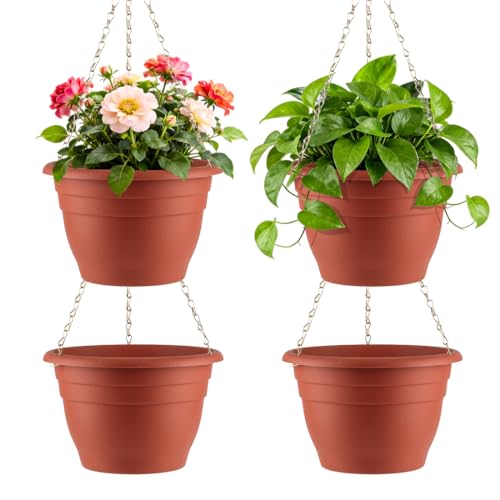 Hanging Planters 10 Inch (4 Count)