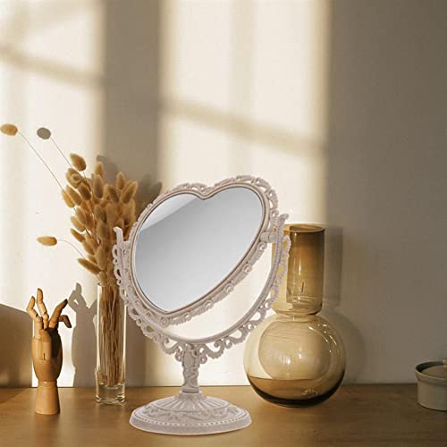 Heart Shaped Cosmetic Mirror
