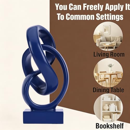Modern Abstract Knot Sculpture