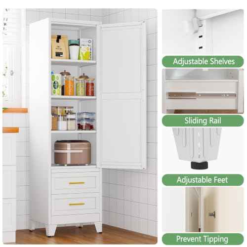 Tall Narrow Storage Cabinet