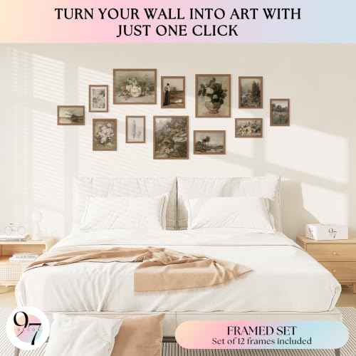 Vintage French Country Wall Art (12 Count)
