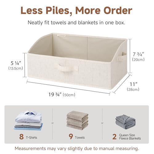 Closet Storage Bins (3 Count)
