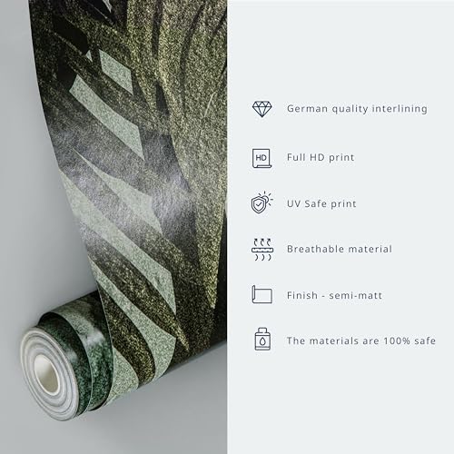Wall Mural World Map 138x101 in (96.44 Sq Ft)