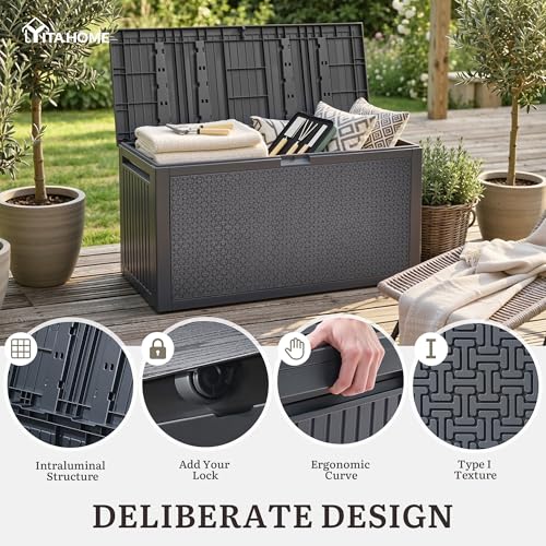 95 Gallon Outdoor Storage Deck Box