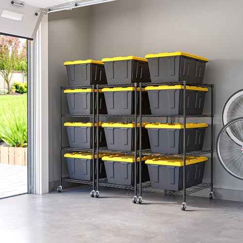 UltraDurable Heavy Duty NSF Solid Steel Wire Rack Storage Unit
