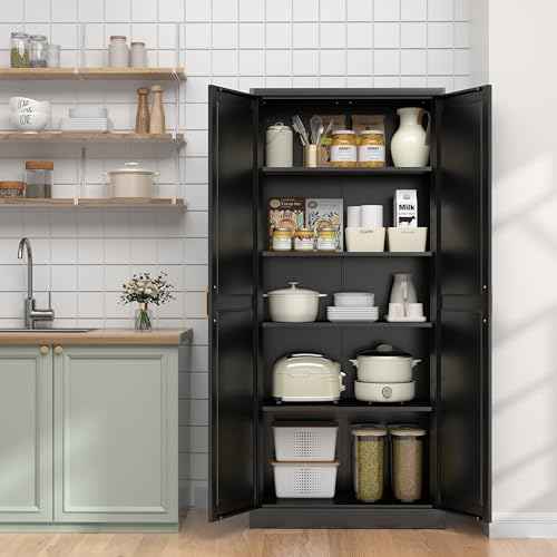 71" Kitchen Pantry Cabinet