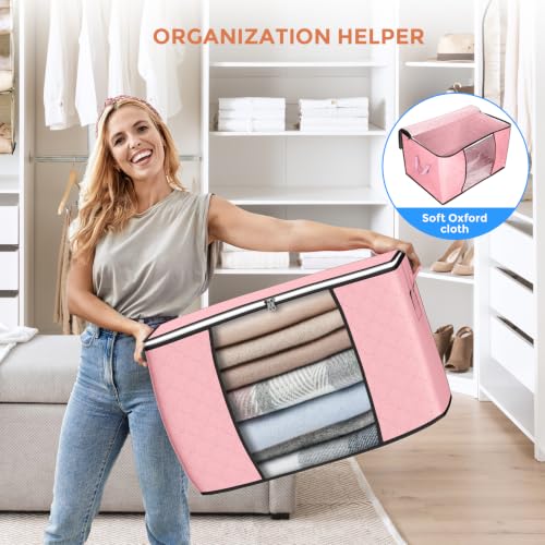 90L Large Storage Bags (4 Count)