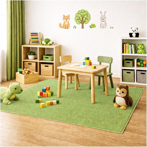 Soft & Colorful 7' x 9' Kids Classroom Area Rug