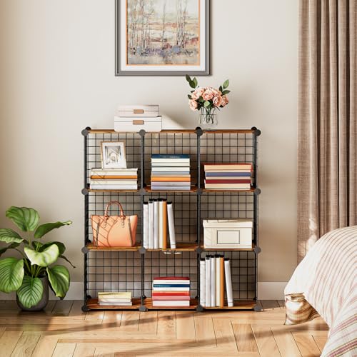 Wire Cube Storage Organizer (9 Cubes)