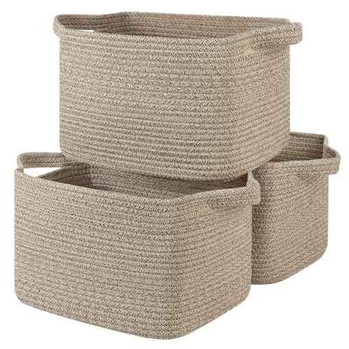 Storage Basket for Organizing 3 Pack (3 Count)