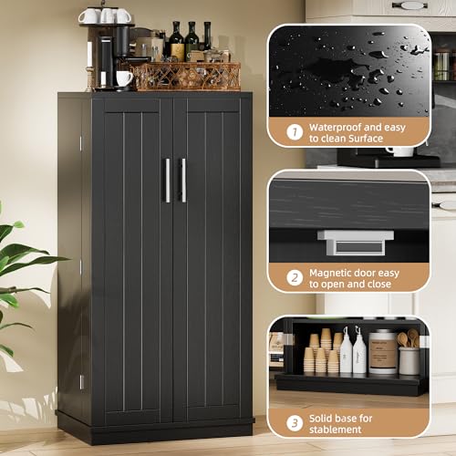 47'' Kitchen Pantry Cabinet