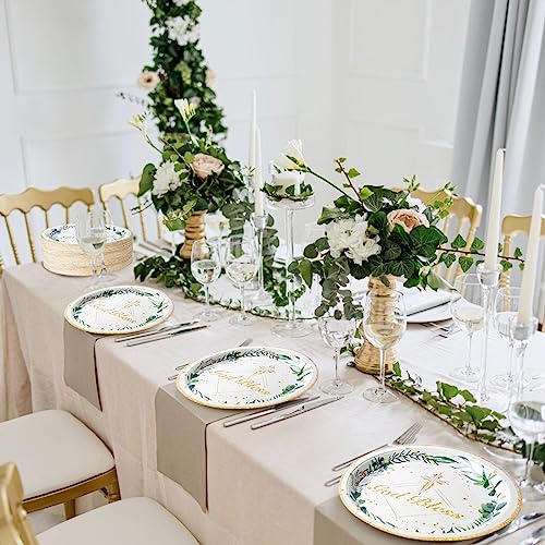 150Pcs Baptism Paper Plates & Napkins (150 Count)