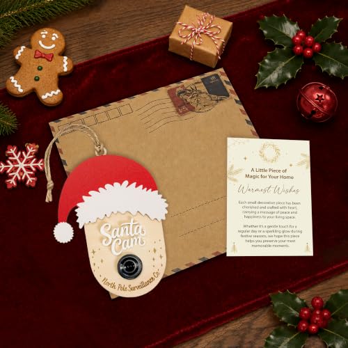 Santa Cam Ornament for Kids