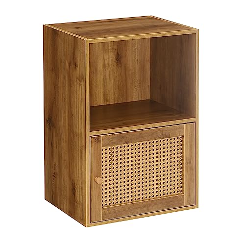 Xtra Storage Boho Weave 1 Door Cabinet 16.5"