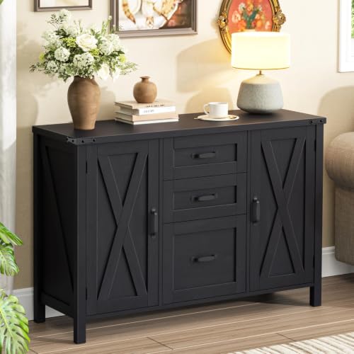 File Cabinet with 3 Drawers Fits Files Letter