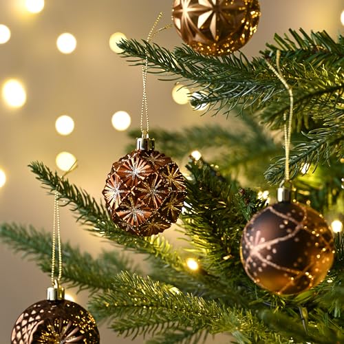 16ct Christmas Tree Decorations Ball Ornaments 2 Inches (16 Count)