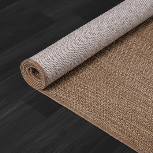 Outdoor Rug 5x7 Modern Area Rugs for Indoor and Outdoor Patios and Porches (5040 sq in Count)