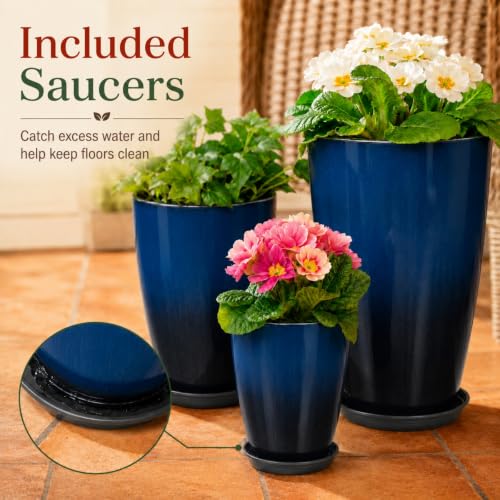 Set of 3 Tall Planter (3 Count)