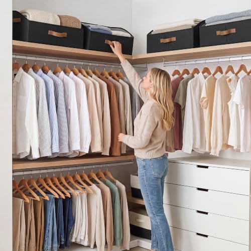 Closet Storage Bins Trapezoid (3 Count)