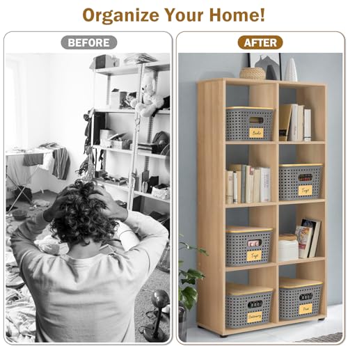 Stackable Storage Baskets (8 Count)