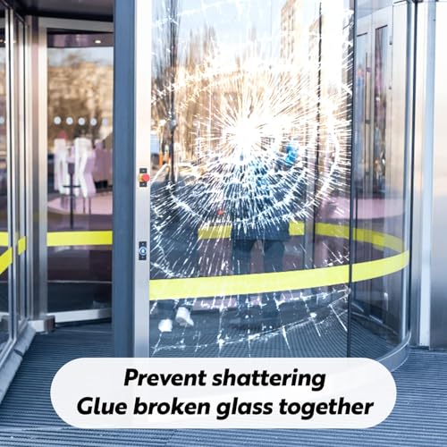 Security Safety Shatterproof Window Film 4 Mil Clear 35.4x157.4in