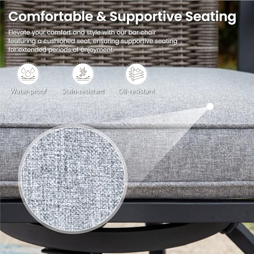 Outdoor Counter Height Table & Chairs (5 Count)