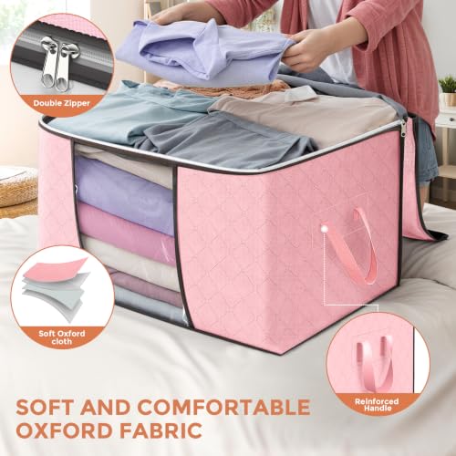 90L Large Storage Bags (4 Count)