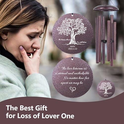 Personalized Wind Chimes for Loss of Mother