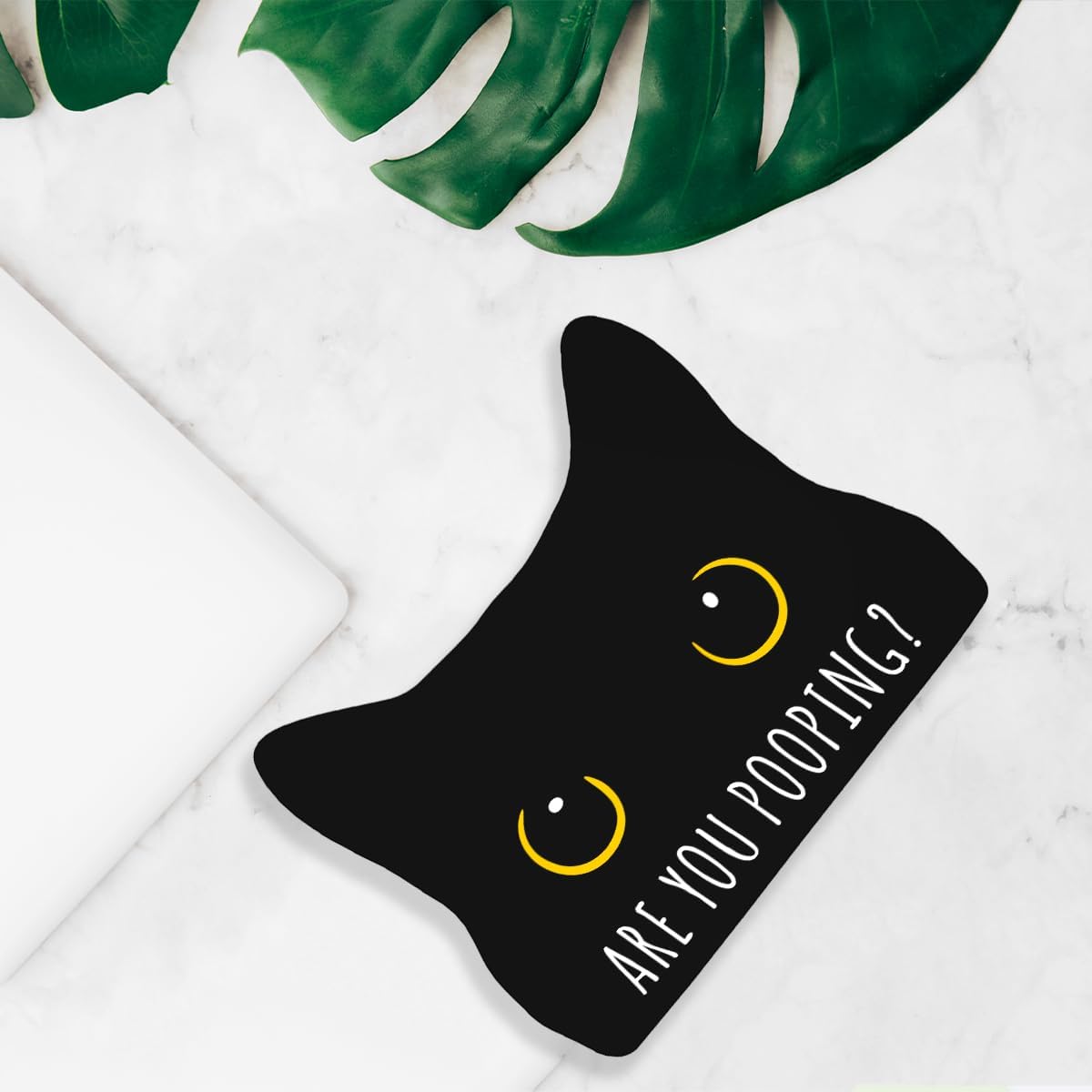 Black Cat Decor Halloween Cat Bathroom Decor Are You Pooping Funny Bathroom Acrylic Decors Sign Cat for Home Bathrooms Cats Lover Gifts For Women Men Halloween Christmas