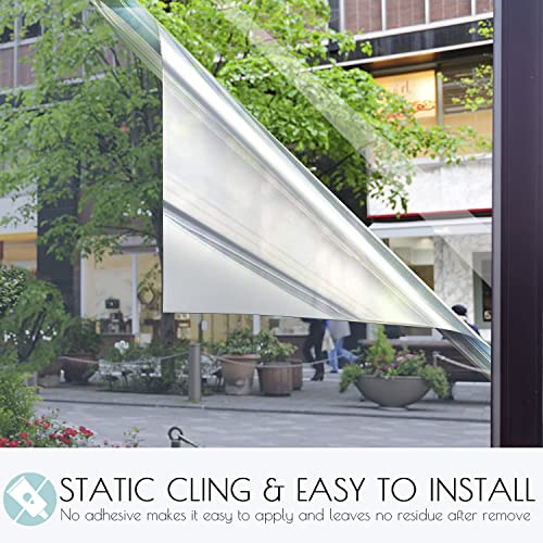 One Way Mirror Window Film (48.38 Sq Ft)