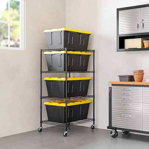 UltraDurable Heavy Duty NSF Solid Steel Wire Rack Storage Unit