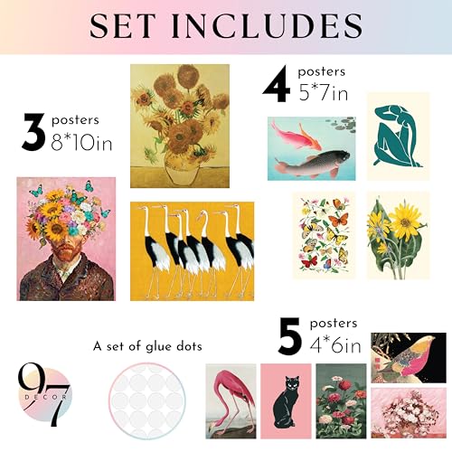 Eclectic Wall Art Set (12 Count)