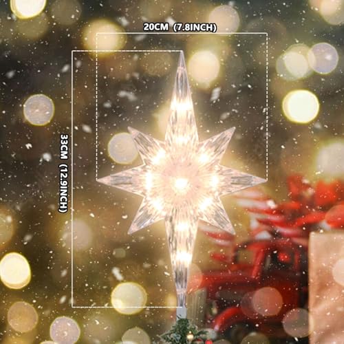 Lighted Christmas Tree Topper