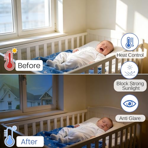 One Way Window Privacy Film with Tools