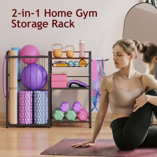 Garage Sports Equipment Organizer